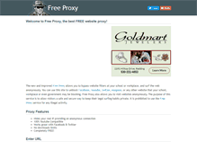 Tablet Screenshot of freeproxyservers.info